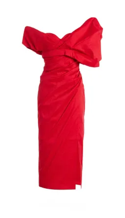 Rachel Gilbert Gia Dress Red 5/AU16 for rent on The Volte - image 5