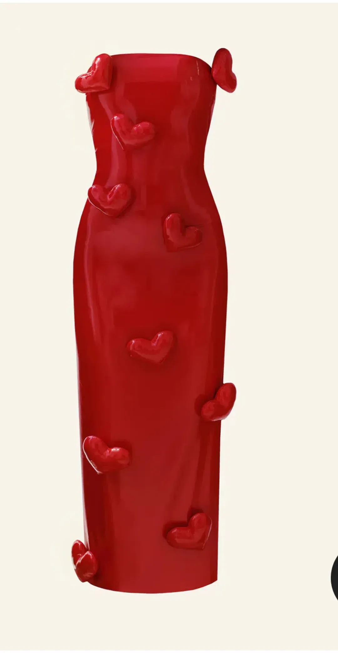 Cult Naked Love Killa Dress in Red Patent Size 8 for rent on The Volte - main image