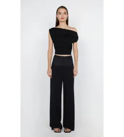 Bec & Bridge Soraya Boat Neck Top Black Size 8 for rent on The Volte - image 1