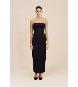 Posse Romeo Dress Maxi Black Size AU 12 for rent on The Volte - image 1