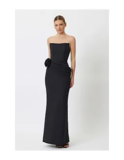 Bianca & Bridgett Illiyana Maxi Dress Black Size AU 8 for rent on The Volte - image 1