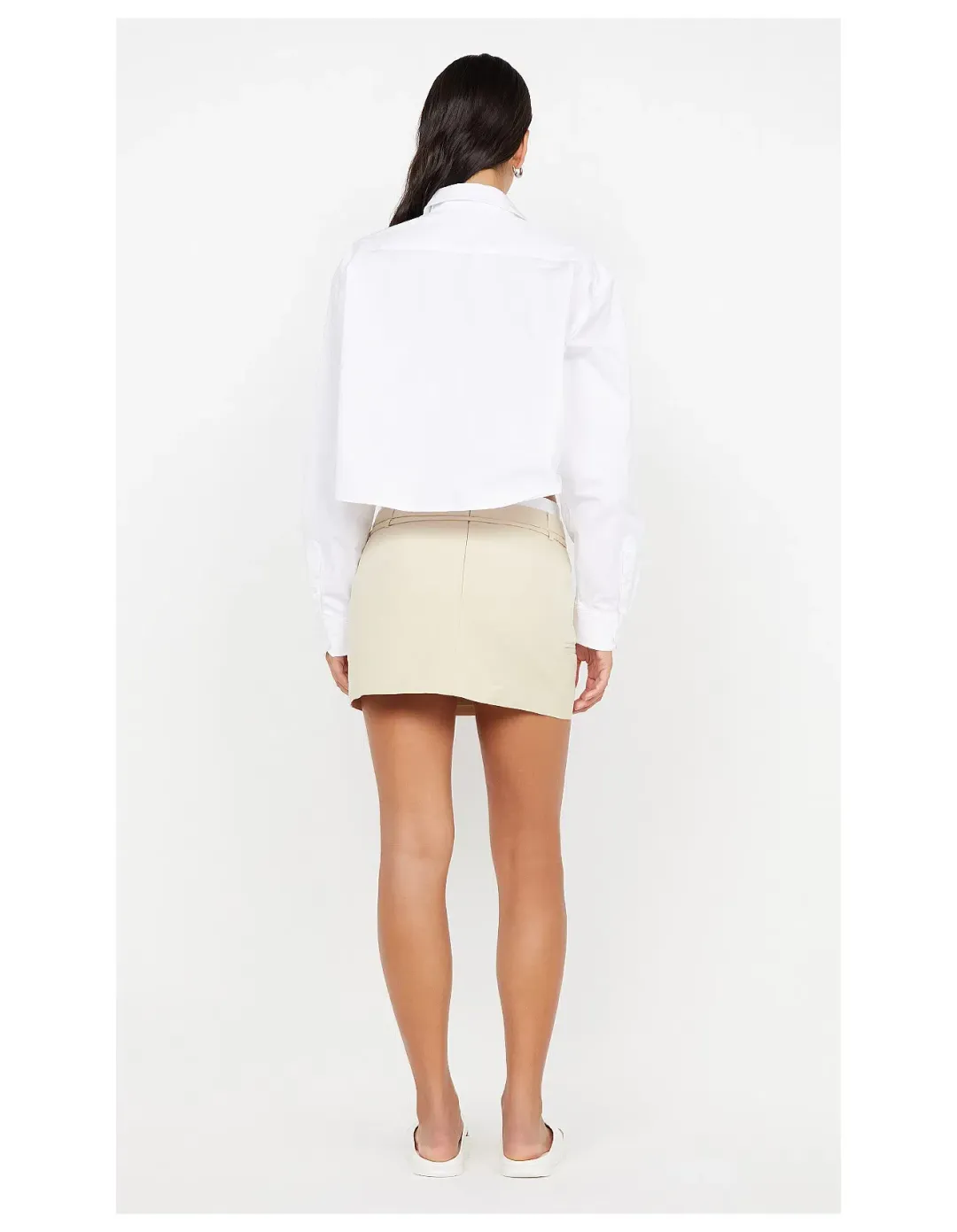 Bec & Bridge Kelsi Mini Skirt Bone Size AU 10 for rent on The Volte - main image