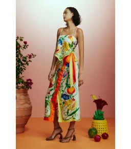Alemais Flores Sarong Skirt Multi Size AU 10 for rent on The Volte - image 3