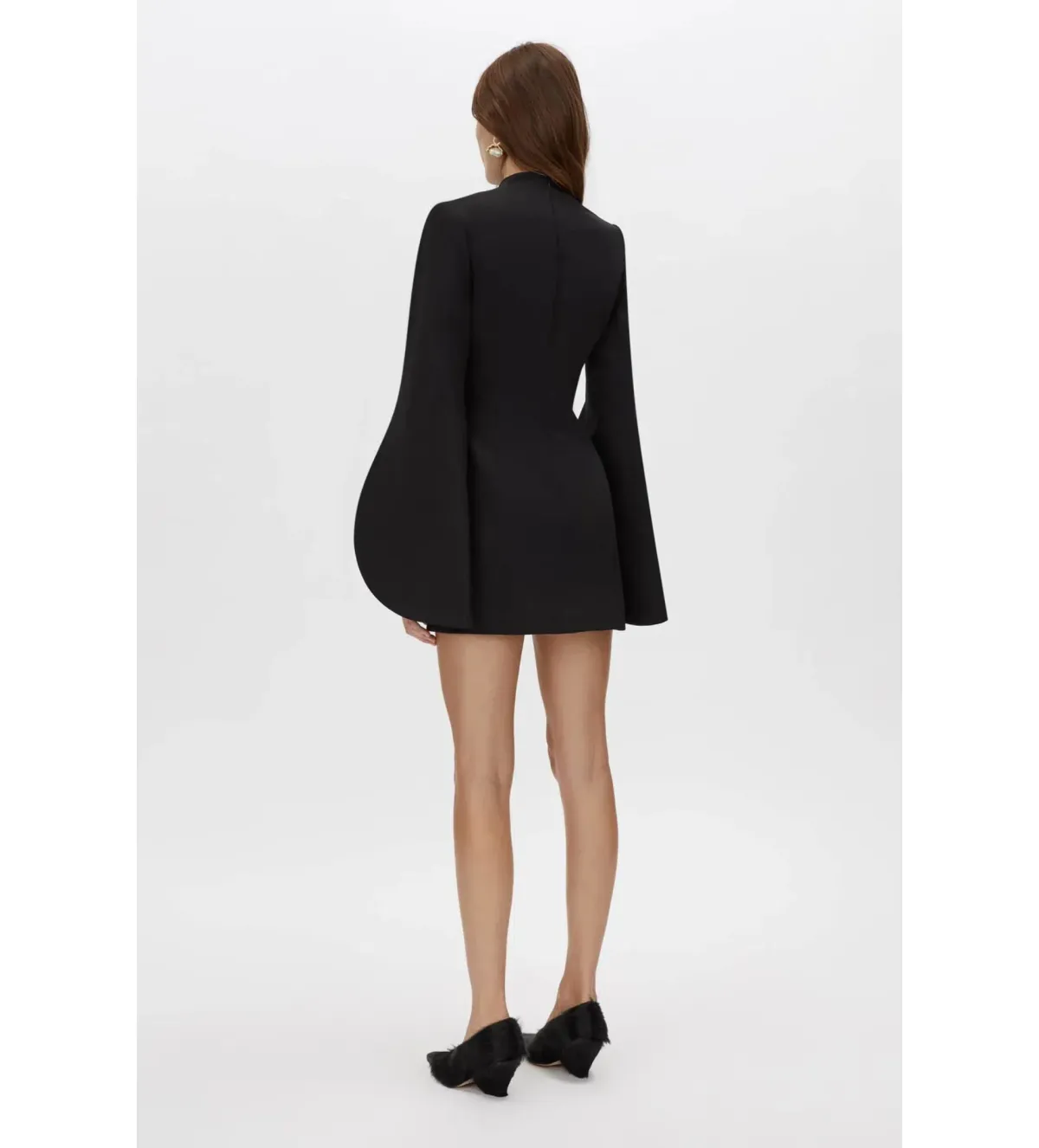 Camilla and Marc Sillage Lace Mini Dress Black Size AU 12 - Image 3
