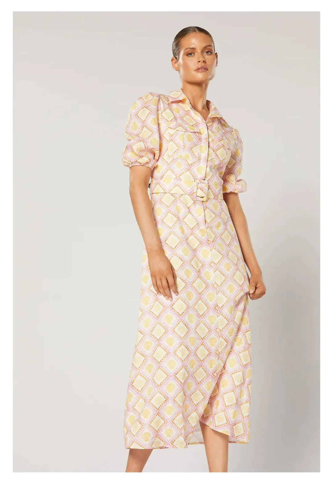 Winona Atlantis Midi Dress Size 6 for rent on The Volte - main image
