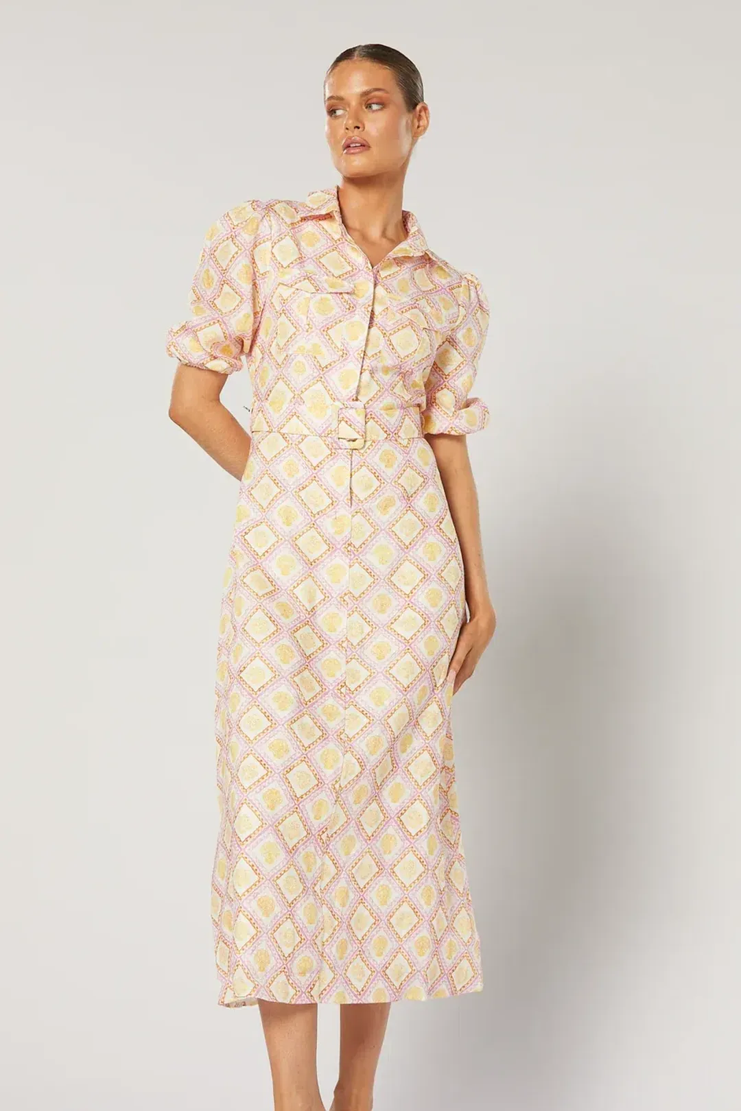 Winona Atlantis Midi Dress Size 6 for rent on The Volte - main image