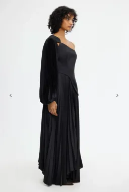 Acler Denbury Maxi Dress Black Size 10 for rent on The Volte - image 3