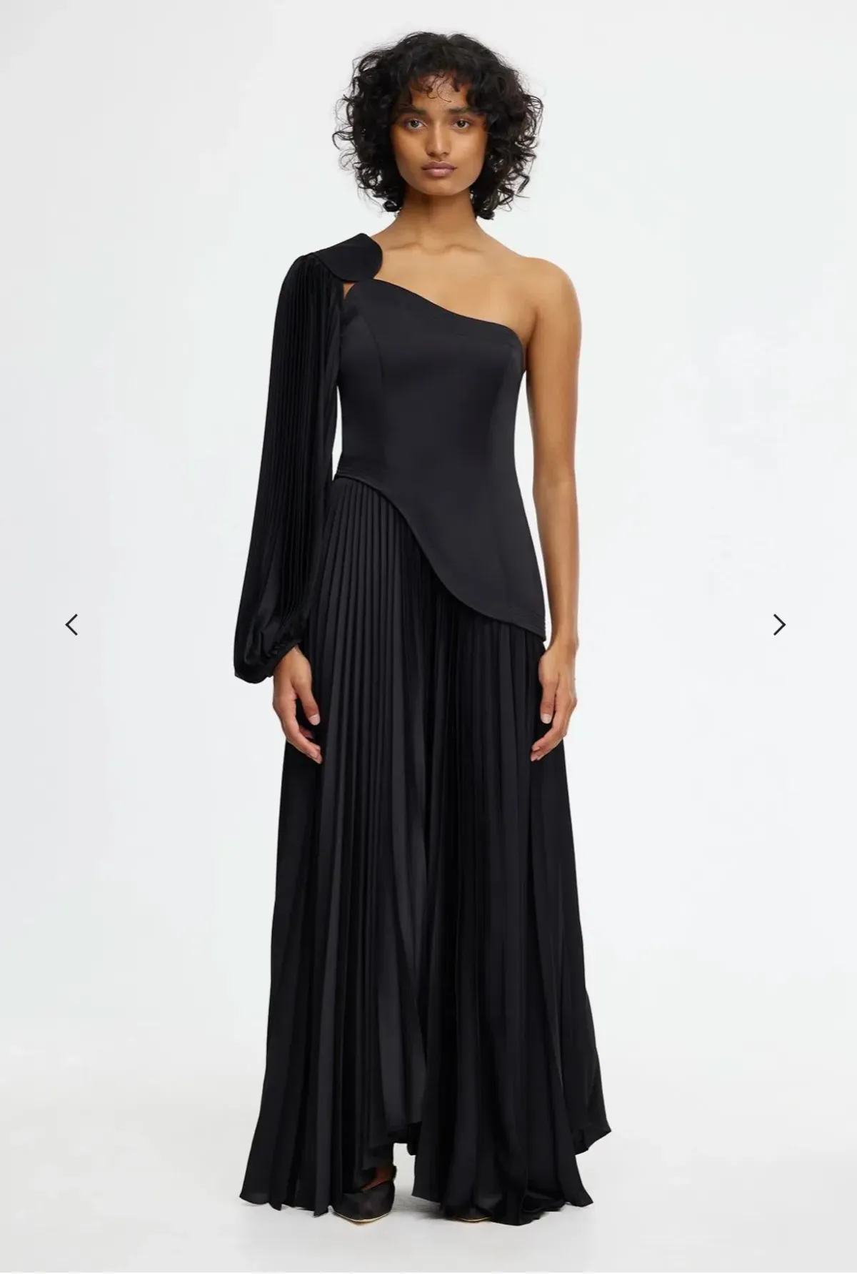 Acler Denbury Maxi Dress Black Size 10 - Image 1