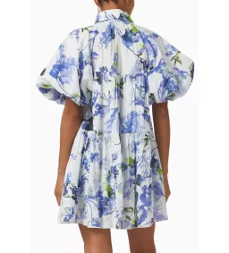 Aje Pablo Smock Mini Dress in Cotton Size AU 12 for rent on The Volte - image 5