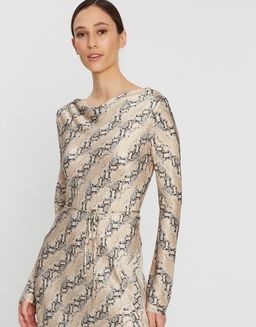 Bec and Bridge Python LS dress for rent on The Volte - image 1