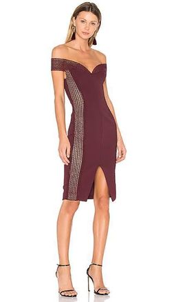 NATALIE MCKENNA Red Crepe Size 10 for rent on The Volte - image 1