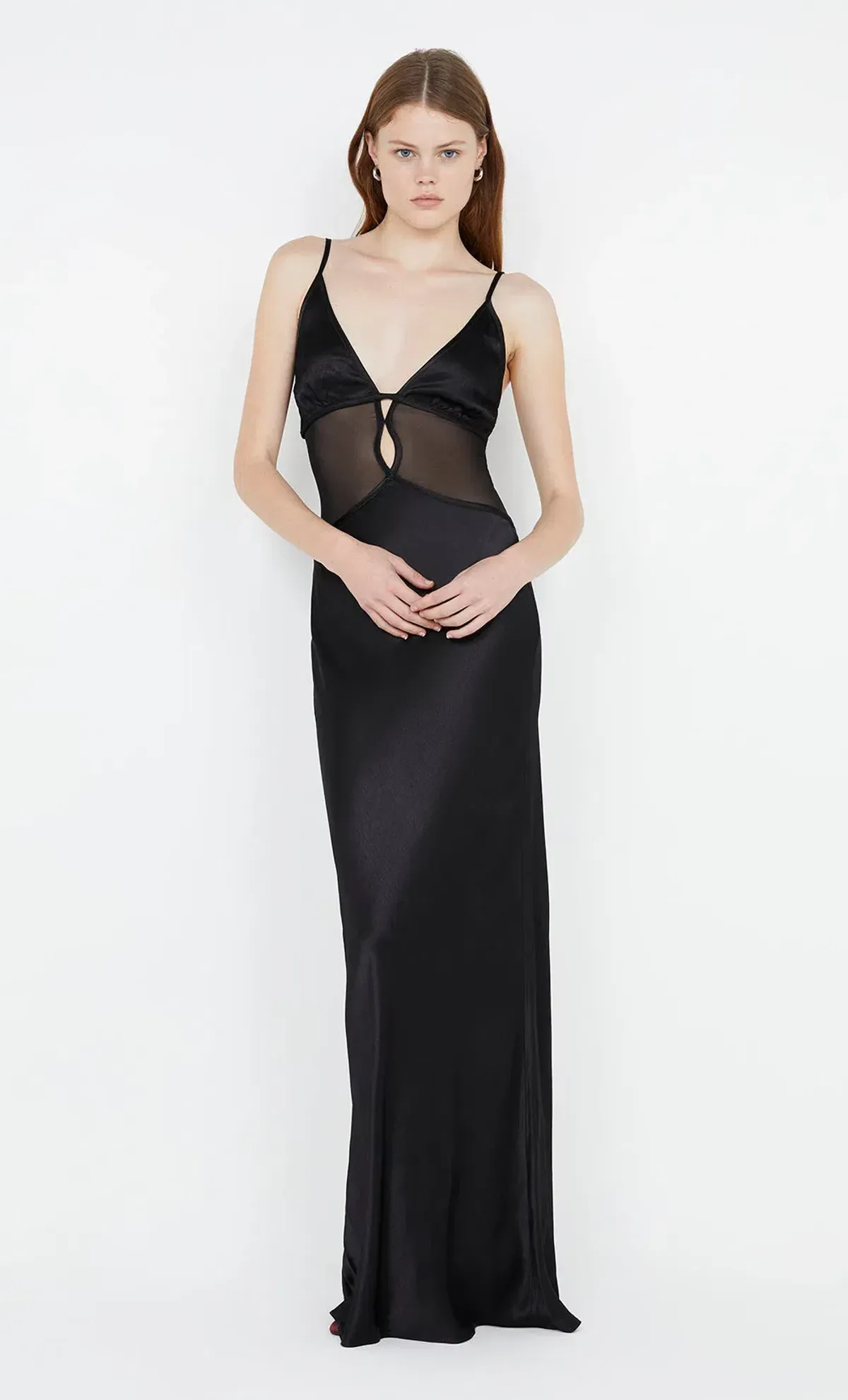 Bec & Bridge Ayala Maxi Dress Black Size AU 10 for rent on The Volte - main image