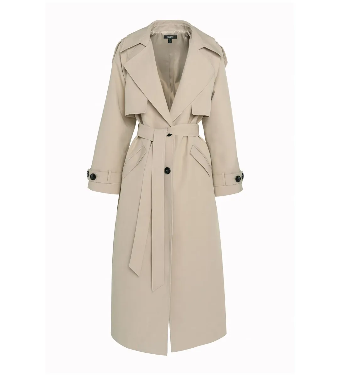 Mossman Franklin Trench Coat in Natural Size AU 8 for rent on The Volte - main image