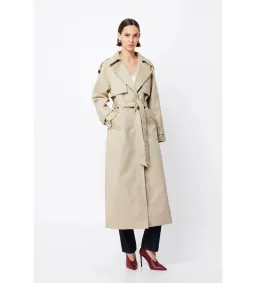 Mossman Franklin Trench Coat in Natural Size AU 8 for rent on The Volte - image 1