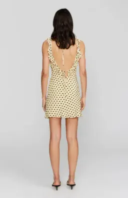 Ownley Candy Mini Dress Butter Spot Size XS/AU 6 for rent on The Volte - image 2