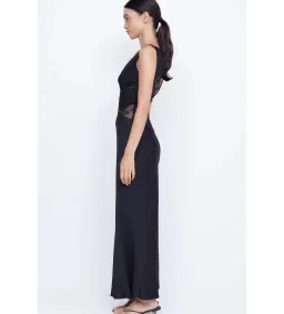 Bec & Bridge Juliette V Neck Maxi Dress in Black Size AU 12 for rent on The Volte - image 2
