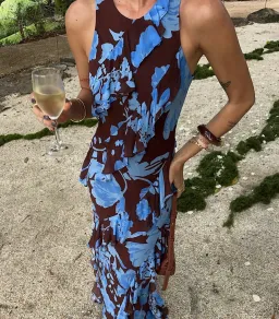 Shona Joy Olson Ruffle Dress Size 8 for rent on The Volte - image 2