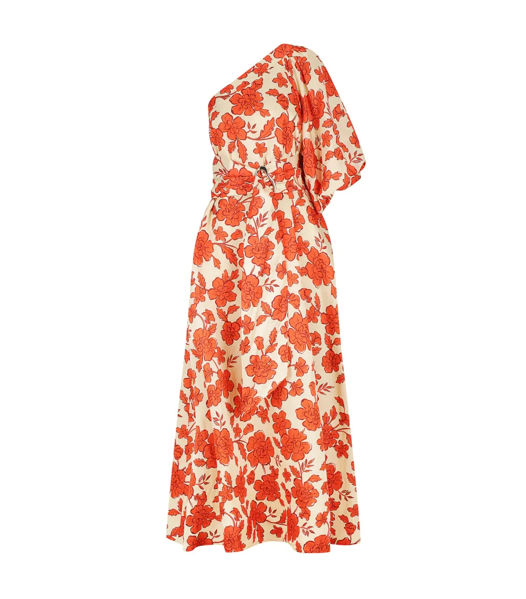 Hansen and Gretel Carmen Dress in Wild Flower Size XXS / AU 4 for rent on The Volte - main image