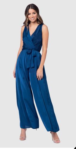 Pilgrim My Lucid Jumpsuit Electric Blue Size 10 for rent on The Volte - image 1