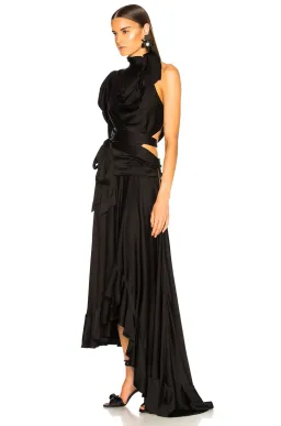 Zimmermann Unbridled Valiant Dress Black Size 6 for rent on The Volte - image 2
