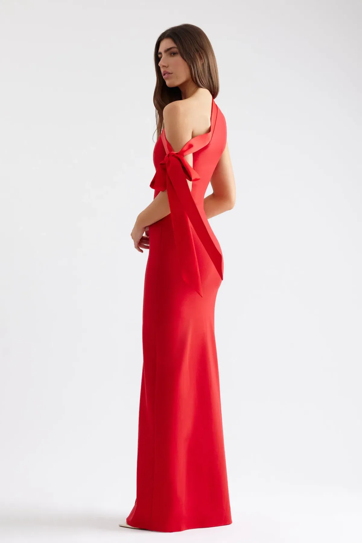 Lexi Sidney Maxi Dress Deep Red Size 6 - Image 2