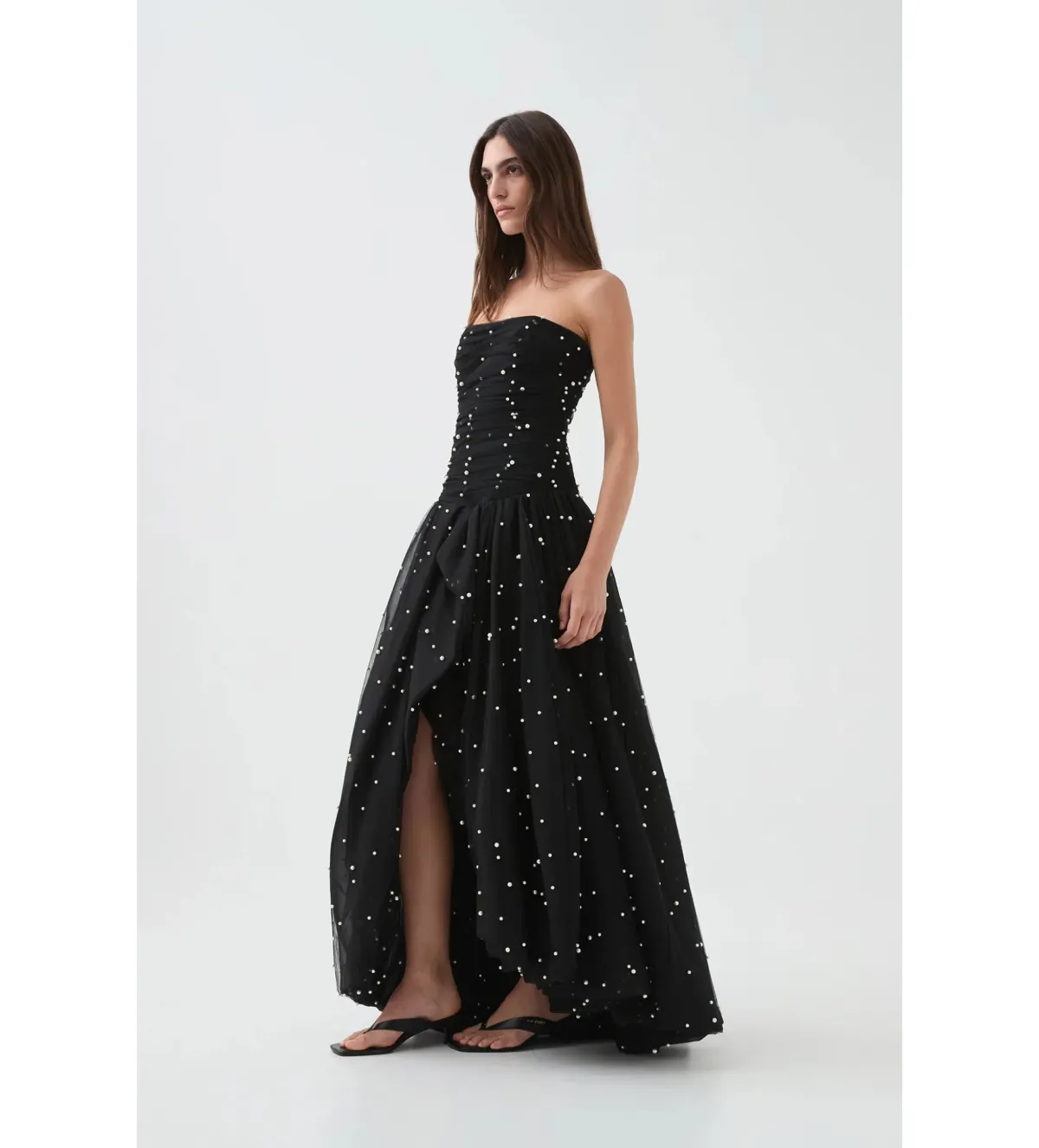 Aje Juniper Gown in black Size AU 10 - Image 2