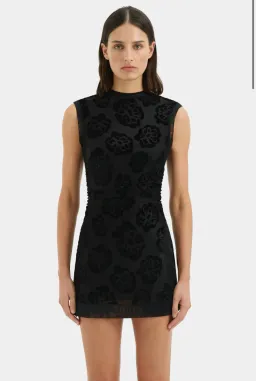 Sir the Label The Vittoria Mini Dress in Midnight Floral Size 1/Au 8 for rent on The Volte - image 4