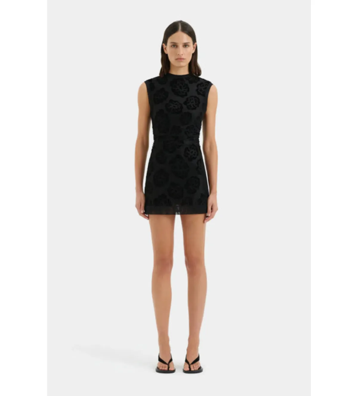 Sir the Label The Vittoria Mini Dress in Midnight Floral Size 1/Au 8 - Image 3