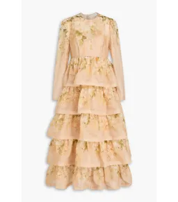 Zimmermann Sensory Tiered Dress Multi Size 3 / AU 14 for rent on The Volte - image 2