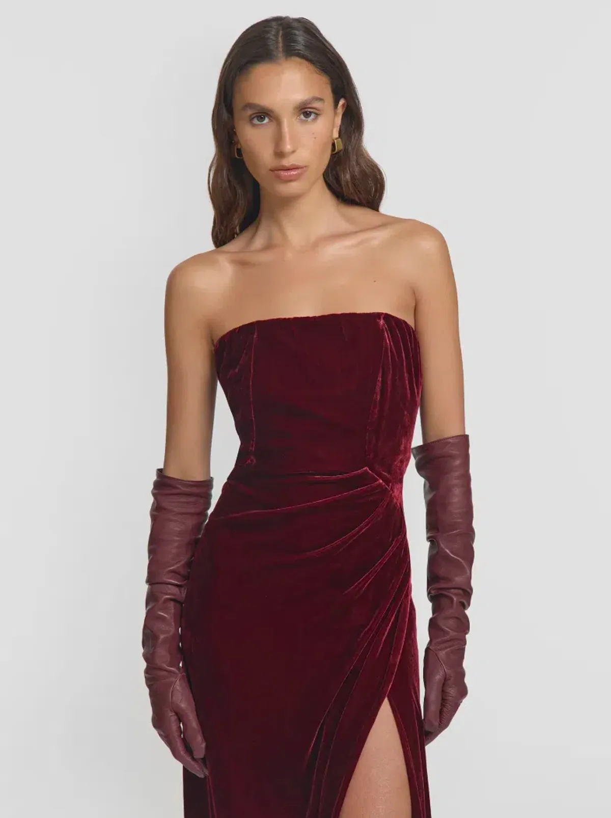 Viktoria & Woods Illustrious Dress in Sangria Size 8 - Image 3