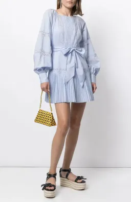 Alice McCall Blissful Song Mini Dress in Sky Blue Size S / AU 8 for rent on The Volte - image 2