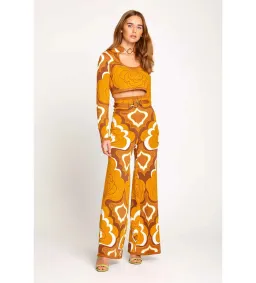 Alice McCall In Music Knit 70s Print Top Multi Size M / AU 10 for rent on The Volte - image 2