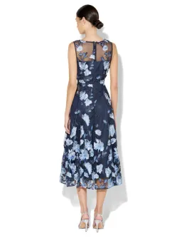 Montique Clara Dress Midi Navy Size AU 14 for rent on The Volte - image 3
