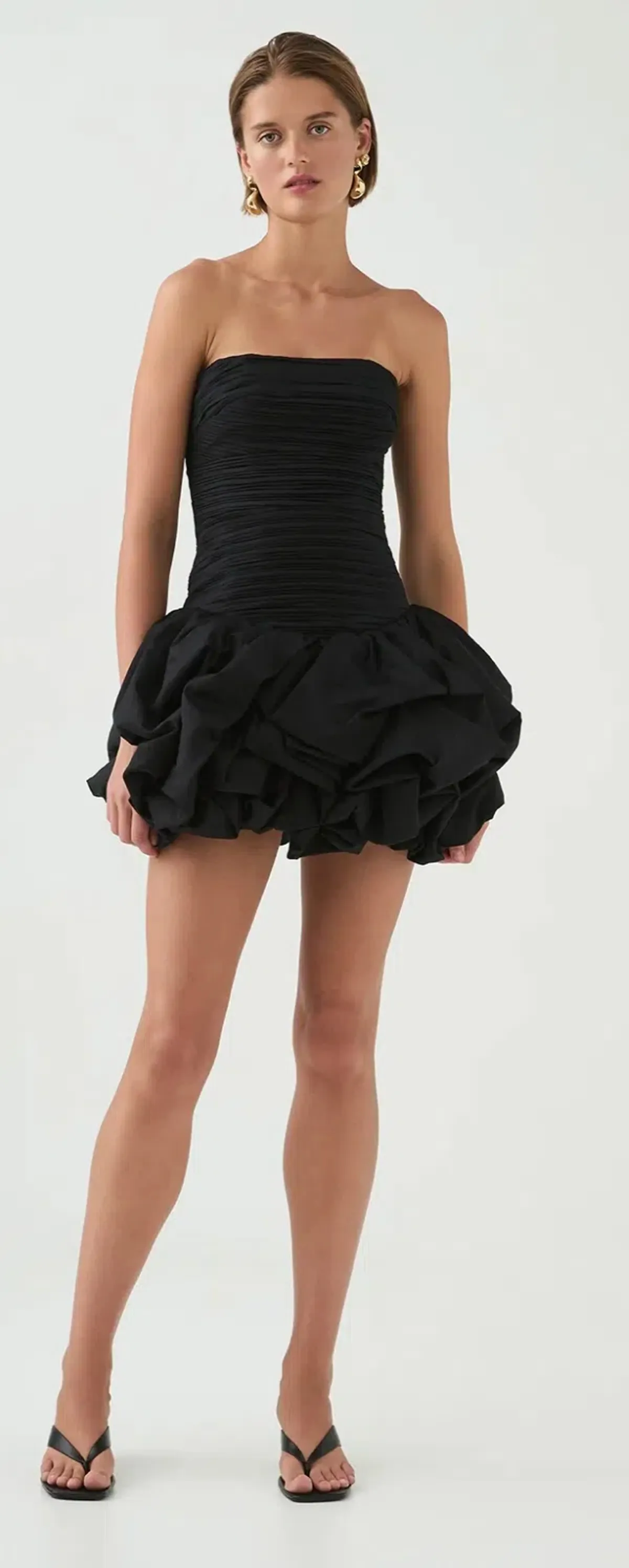 Aje Violette Bubble Hem Mini Dress Size 6 - Image 1