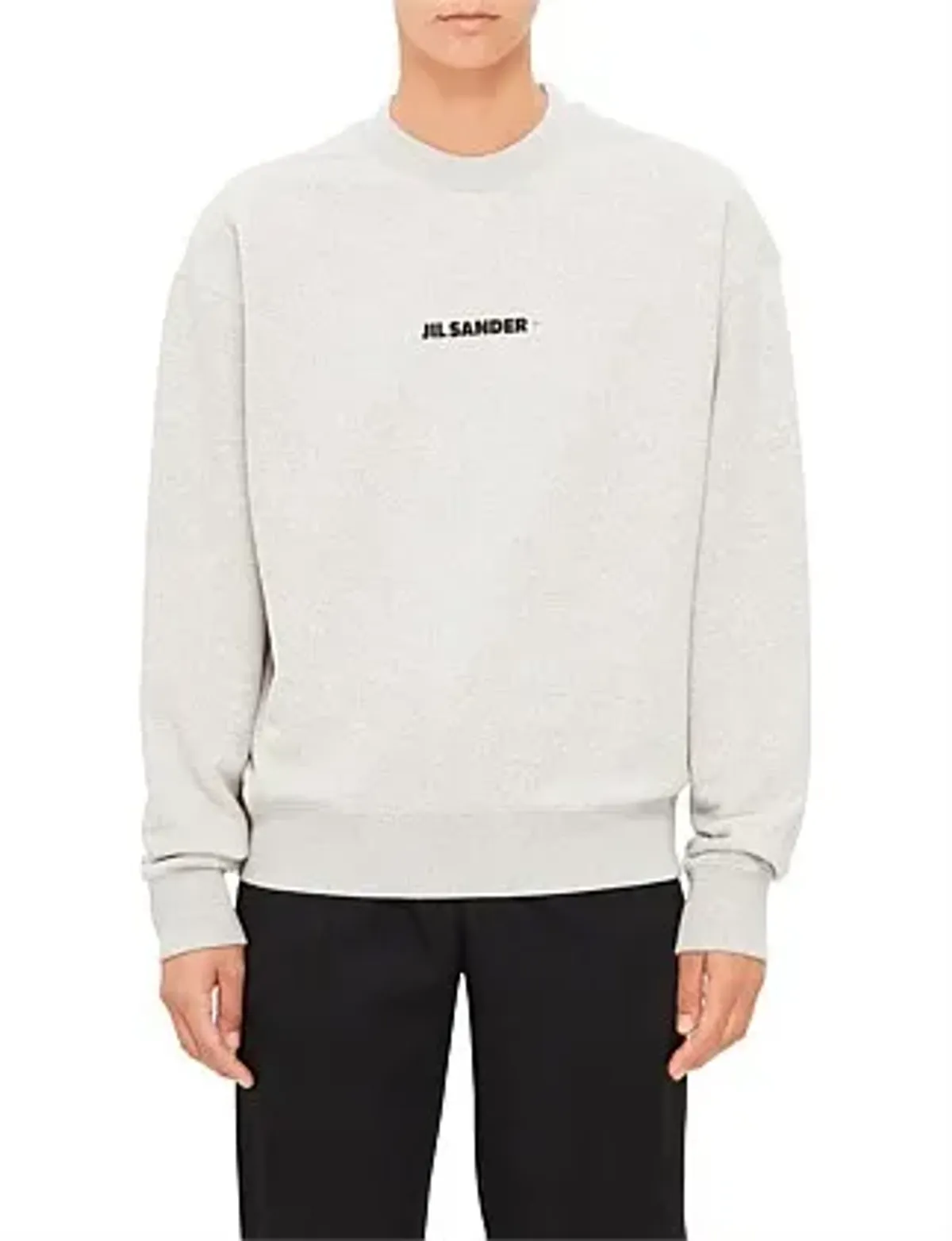 Jil Sander Long Sleeve Crew Neck Logo Sweatshirt Powder Green Size S / AU 8 - Image 2