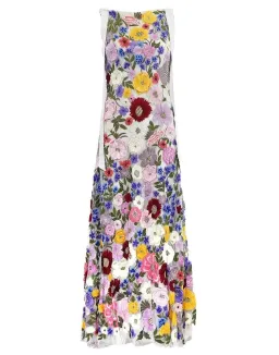 Rachel Gilbert Nya Gown Multi Floral Size 8 for rent on The Volte - image 4