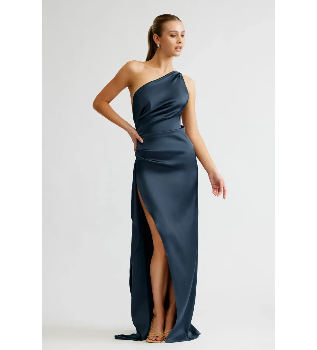 LEXI Samira Dress in Orion Blue Size AU 8 for rent on The Volte - main image