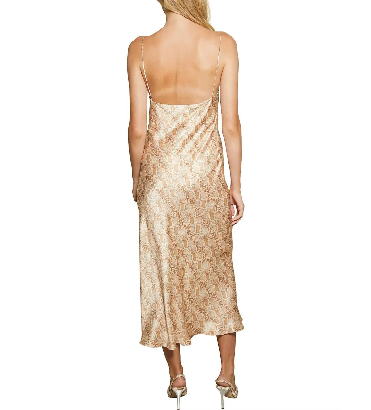Bec & Bridge Anaconda Midi Dress Size 6 - Image 3