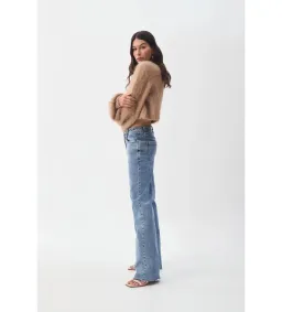 Aje Celine Fluffy Cardigan in Camel S / AU 8 for rent on The Volte - image 3