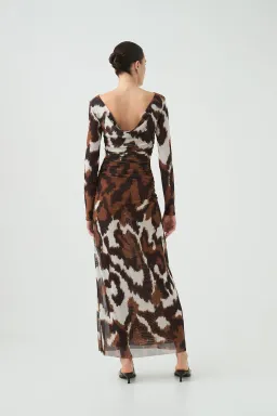 Aje Studio Sym Long Sleeve Wild Abstract Size AU 8 for rent on The Volte - image 2