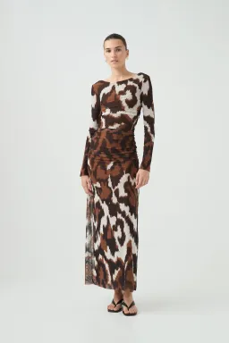 Aje Studio Sym Long Sleeve Wild Abstract Size AU 8 for rent on The Volte - image 1