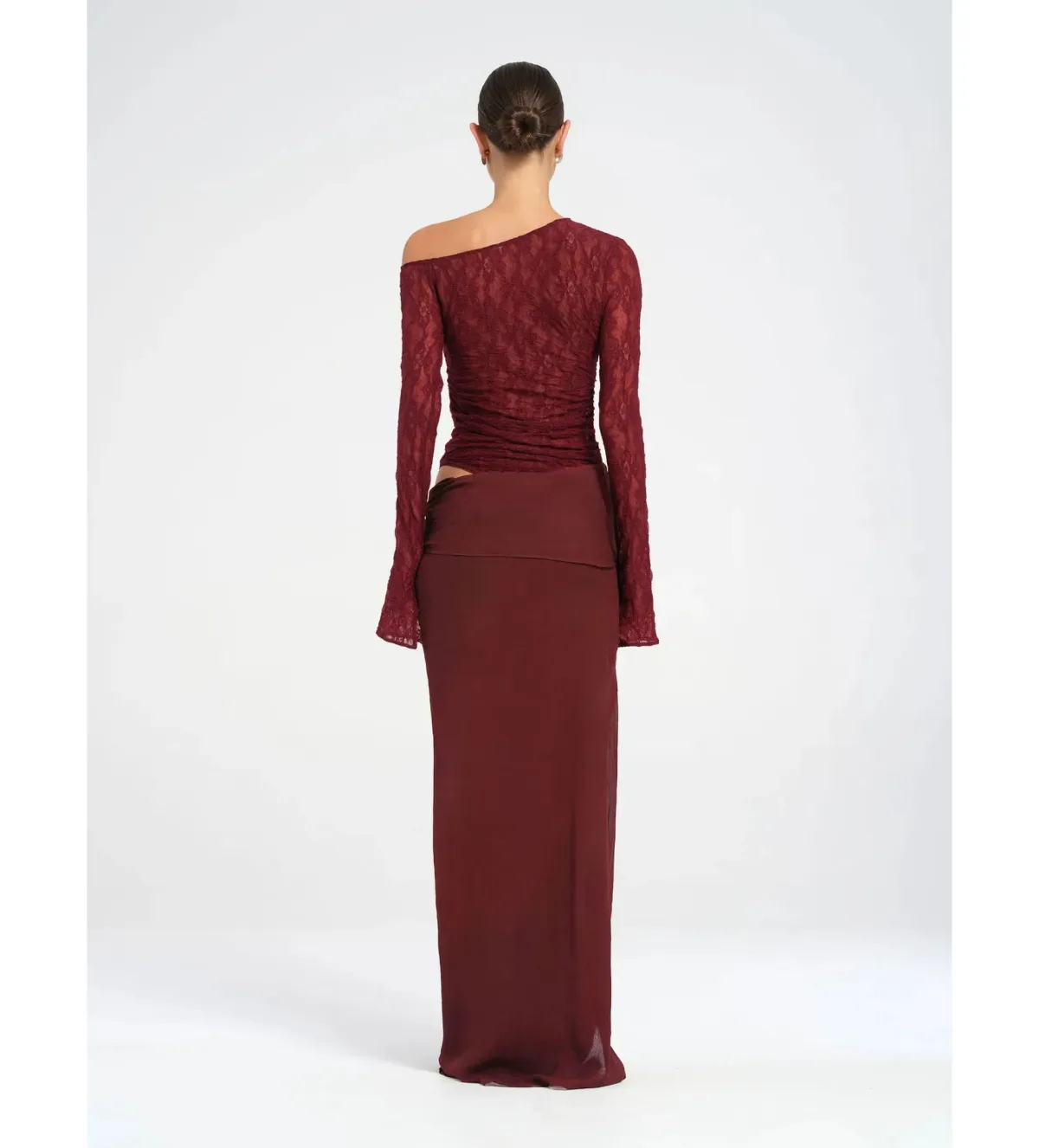 Benni Nova Maxi Dress in Maroon Size XS / AU 6 - Image 3