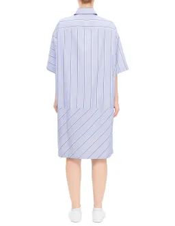 JW Anderson Short Sleeve Step Hem Shirt Dress Size AU 10 for rent on The Volte - image 3