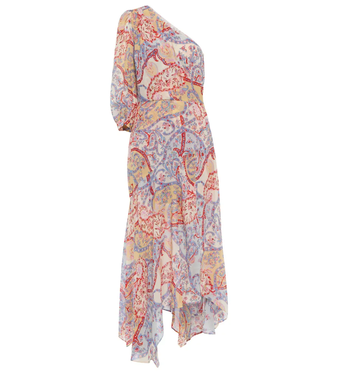 Veronica Beard Kimber Midi Dress Multi Floral Size S / AU 8 for rent on The Volte - main image