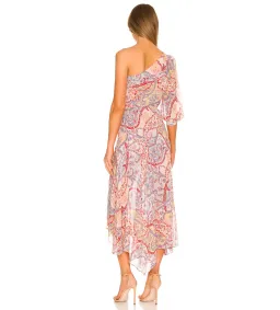 Veronica Beard Kimber Midi Dress Multi Floral Size S / AU 8 for rent on The Volte - image 5