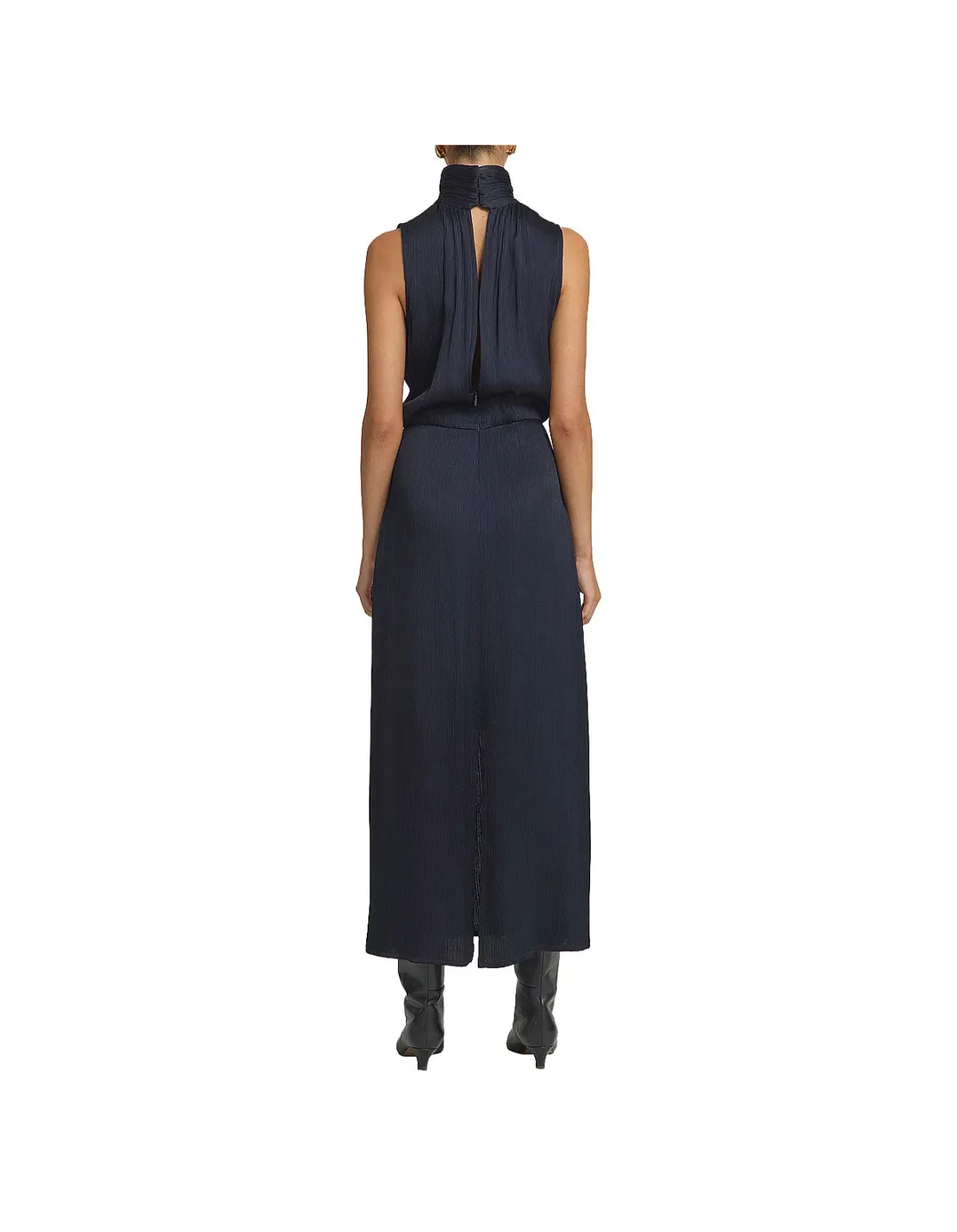 Viktoria & Woods Boulevard Dress Navy Blue Size AU 4 - Image 3
