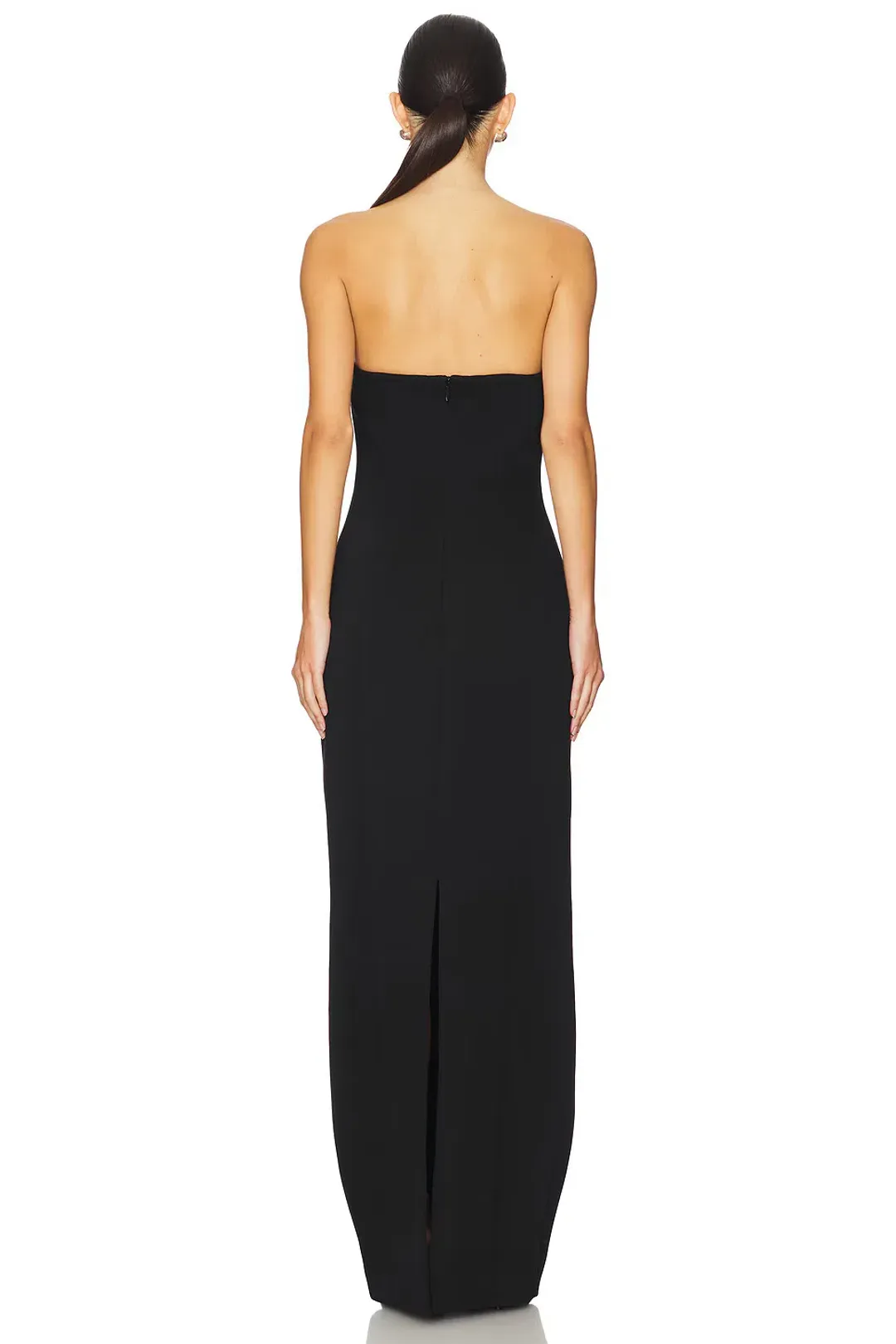 Rachel Gilbert Atticus Gown in Black Size 8 for rent on The Volte - main image