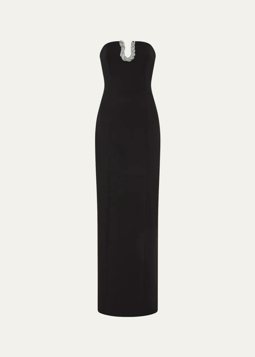 Rachel Gilbert Atticus Gown in Black Size 8 for rent on The Volte - main image
