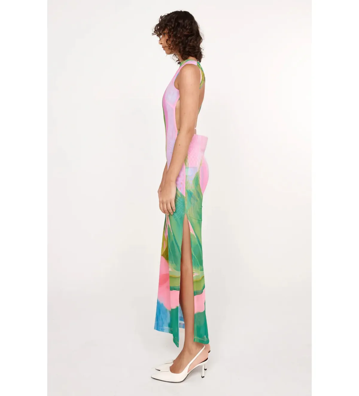 She Is Olla Luella Midi Dress in Gaia Size M / AU 10 - Image 3