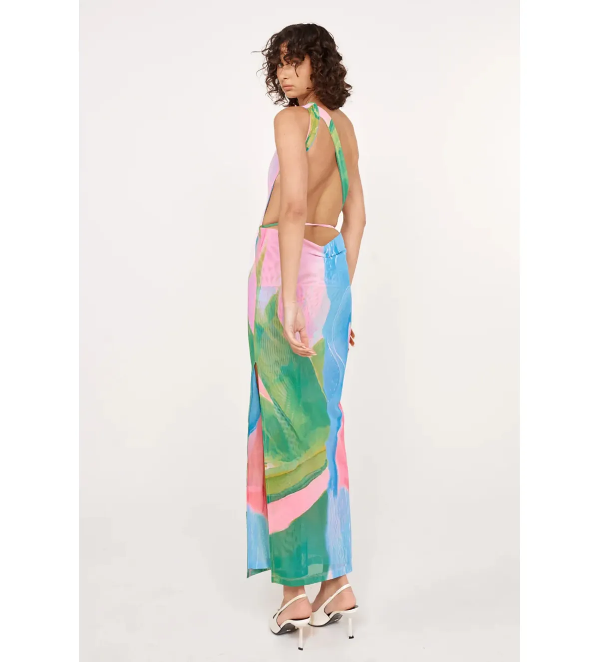 She Is Olla Luella Midi Dress in Gaia Size M / AU 10 - Image 4